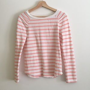 Pink and White striped top